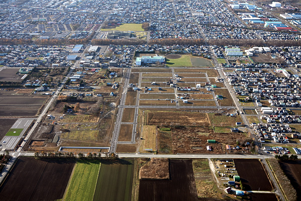 新市街地の造成の例